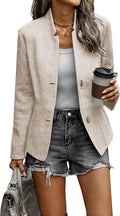 CCTOO Women's Open Front Blazer Coat - Versatile Work to Weekend