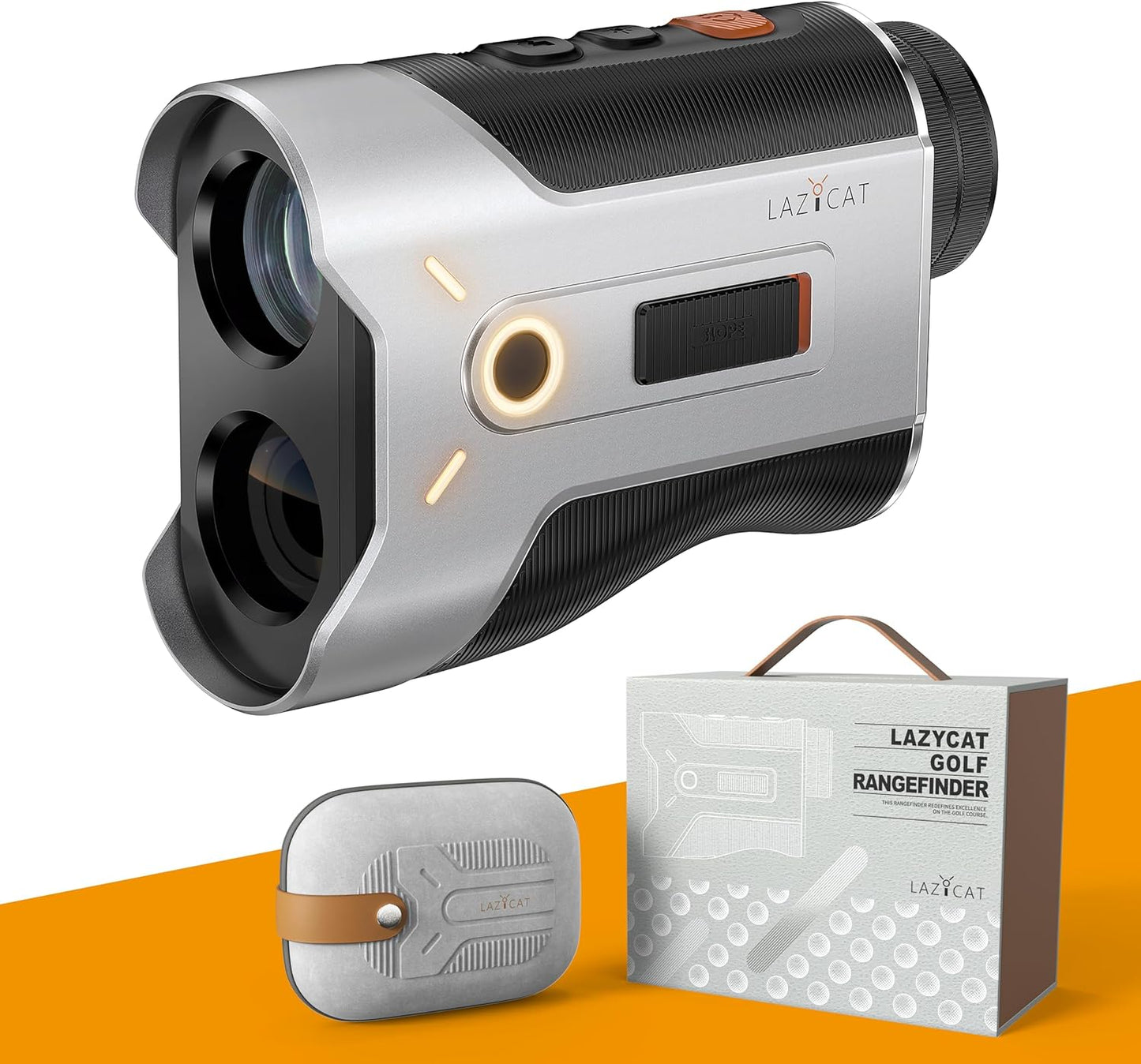 1200 Yards Golf Rangefinder: Slope, Flag Lock Vibration - LAZYCAT