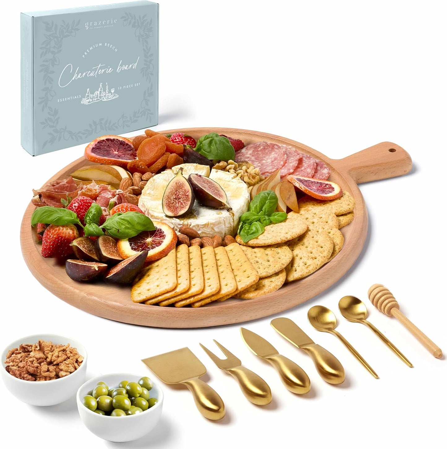 Charcuterie Board Set - Perfect for Entertaining and Gifting