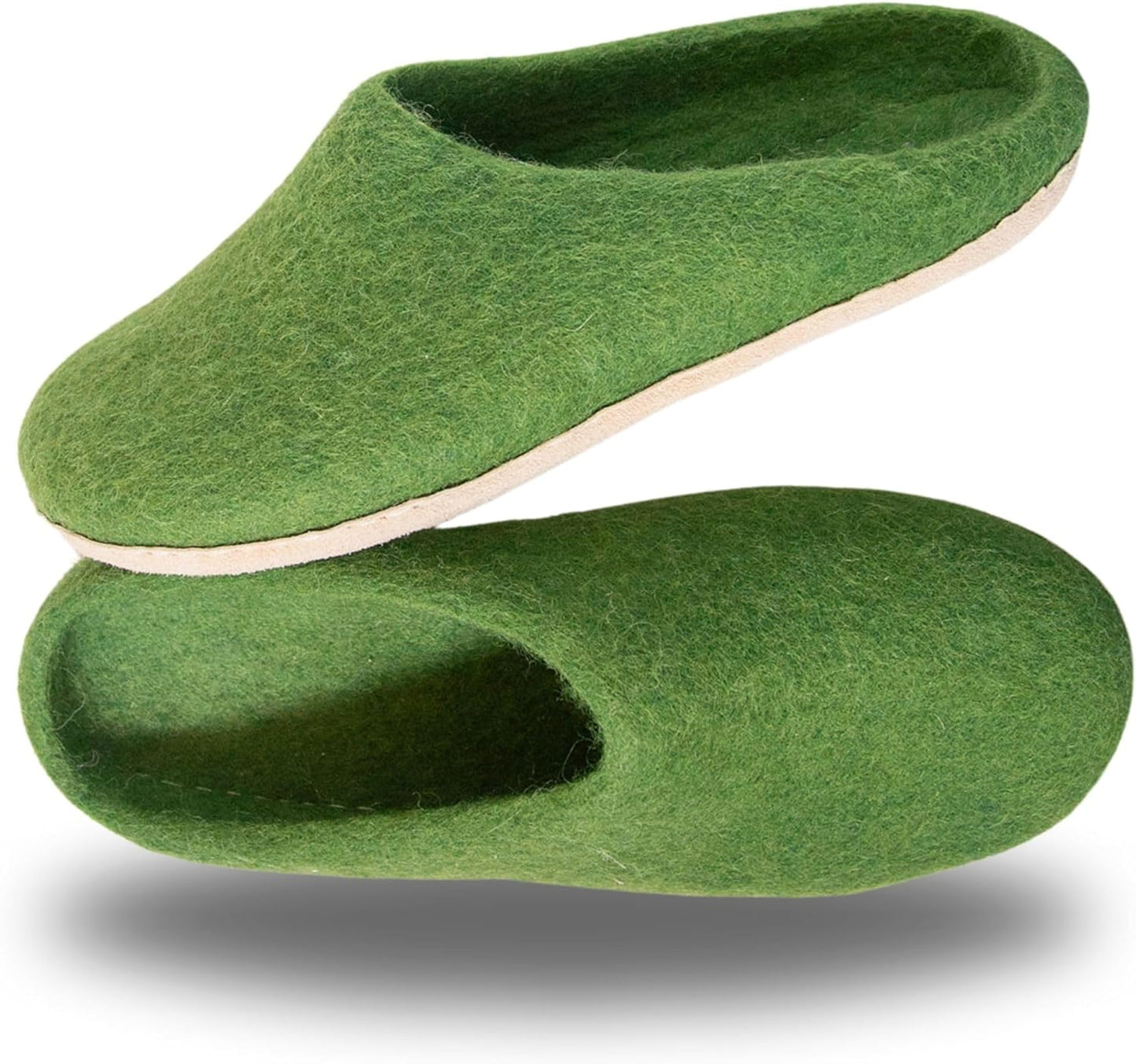 Luxurious Handmade Merino Wool Slippers by Fuzzy Cove