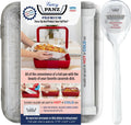 Fancy Panz Premium Serving Tray for Food - Marble Travel Casserole