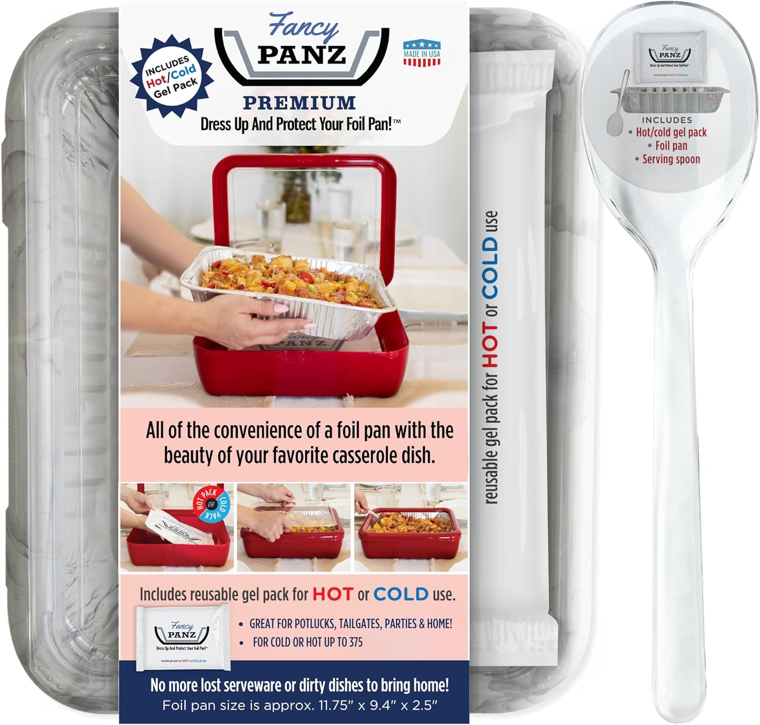 Fancy Panz Premium Serving Tray for Food - Marble Design