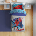 Spiderman Toddler Comforter Set with Sheets and Pillow Covers - Cozy