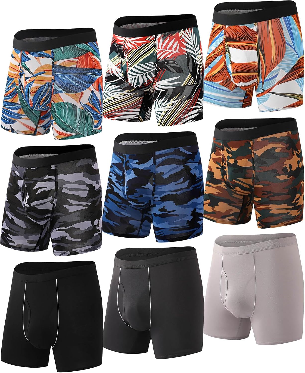HAVVIS Men's Performance Boxer Briefs for Ultimate Comfort