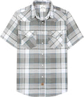 Viscose Bamboo Blend Western Pearl Snap Shirt - Breathable Comfort