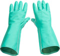Best Nitrile Rubber Cleaning Gloves Large (12 Pairs) - Durable