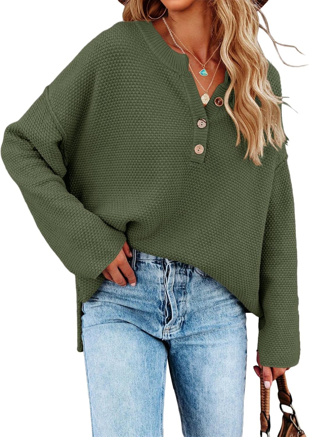 Saodimallsu Women's Oversized Sweaters for Cozy Style