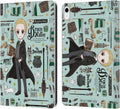 Harry Potter Draco Pattern Deathly Hallows Leather iPad 10.9 Case