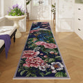 Runners for Kitchen Runner Rug 2ft x 10ft - Soft Washable Peacock