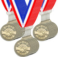 Remuuly 30 Pcs Gold Sports Medals 2in - Bulk Awards Set