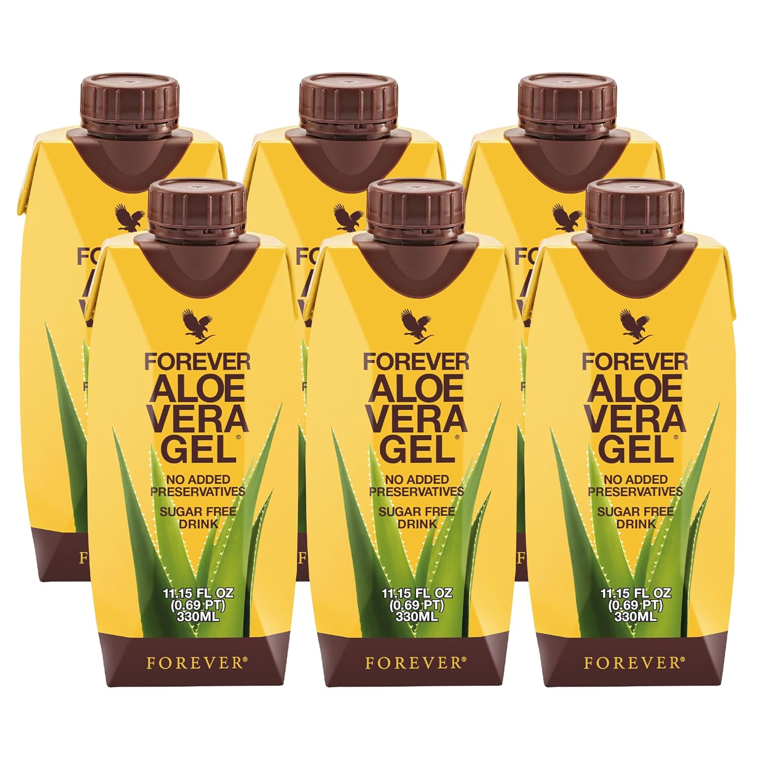 Forever Aloe Vera Gel - 99.7% Pure Inner Leaf Juice - 11.15 fl oz