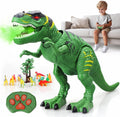 Remote Control T-Rex Dinosaur Toy - Light Up Roaring Robot