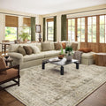 Washable Area Rugs for Living Room 10x14 - Machine Washable, Stain