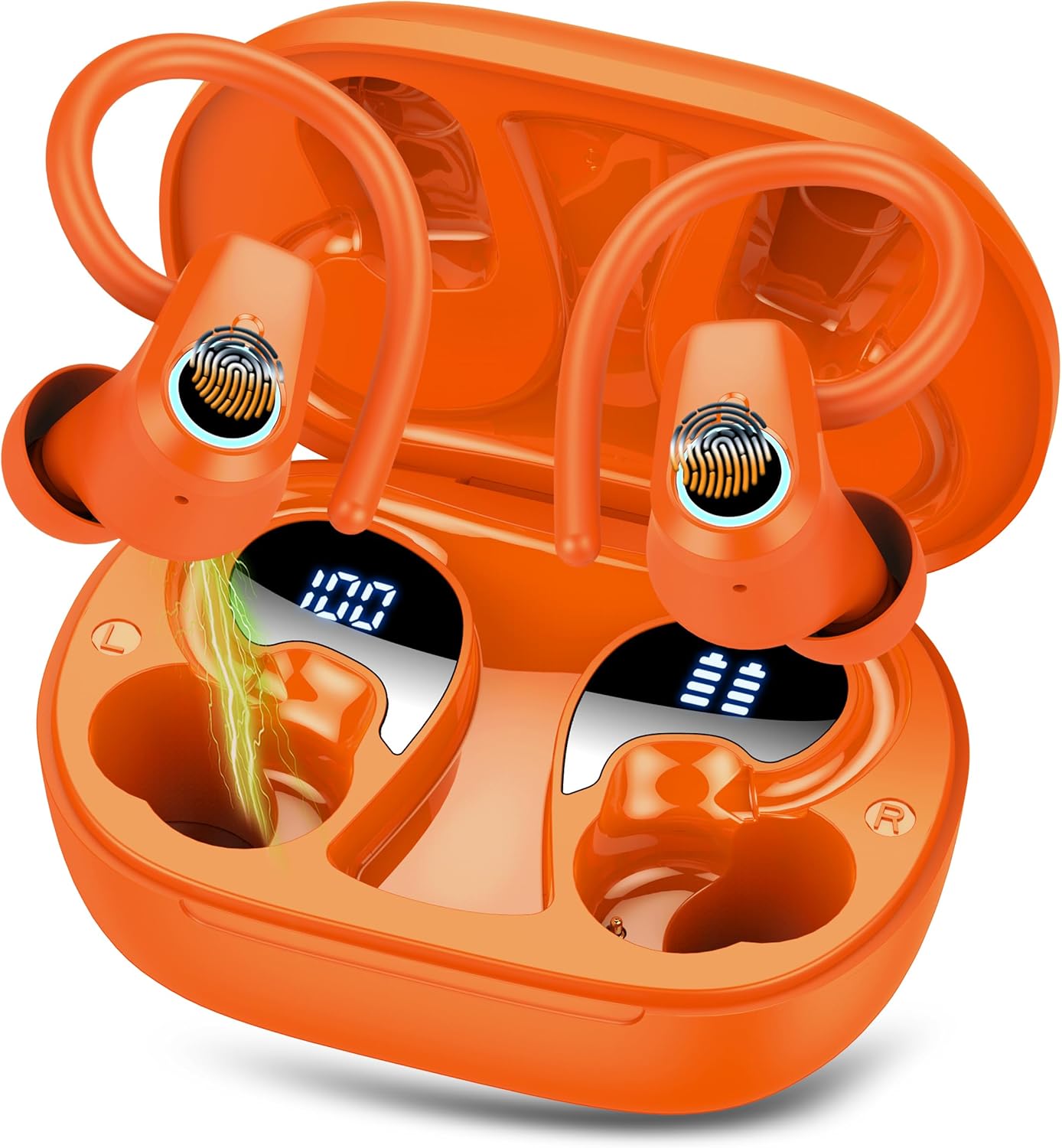 Ultimate Sport Earbuds: 50H Stereo, ENC Mic, IP7 Waterproof