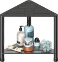 Stainless Steel Large Shower Stool for Inside Shower - Stable 15.4ft H