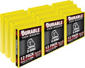 Samsill Durable 1 in 3 Ring D-Ring Binder - 12 Pack