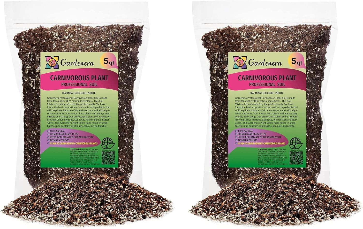 Gardenera Professional Carnivorous Plant Soil for Thriving Growth