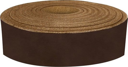 Bourbon Brown Full Grain Leather Crazy Horse Straps for Crafting