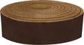 ELW Bourbon Brown Crazy Horse Leather Straps 3in x 72in - Durable DIY