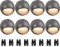 Low Voltage Deck Lights 8 Pack 3000K 5W - Anti-Glare Step Lighting