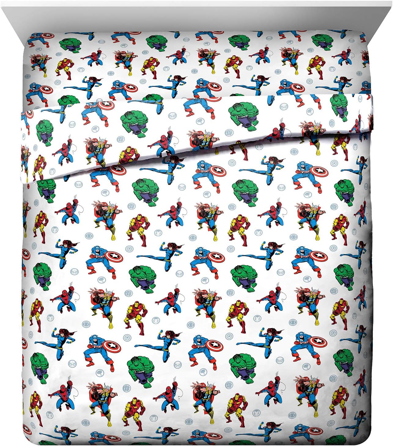 Marvel Avengers Kids Sheet Set - Ultra-Soft Bedding for Fun