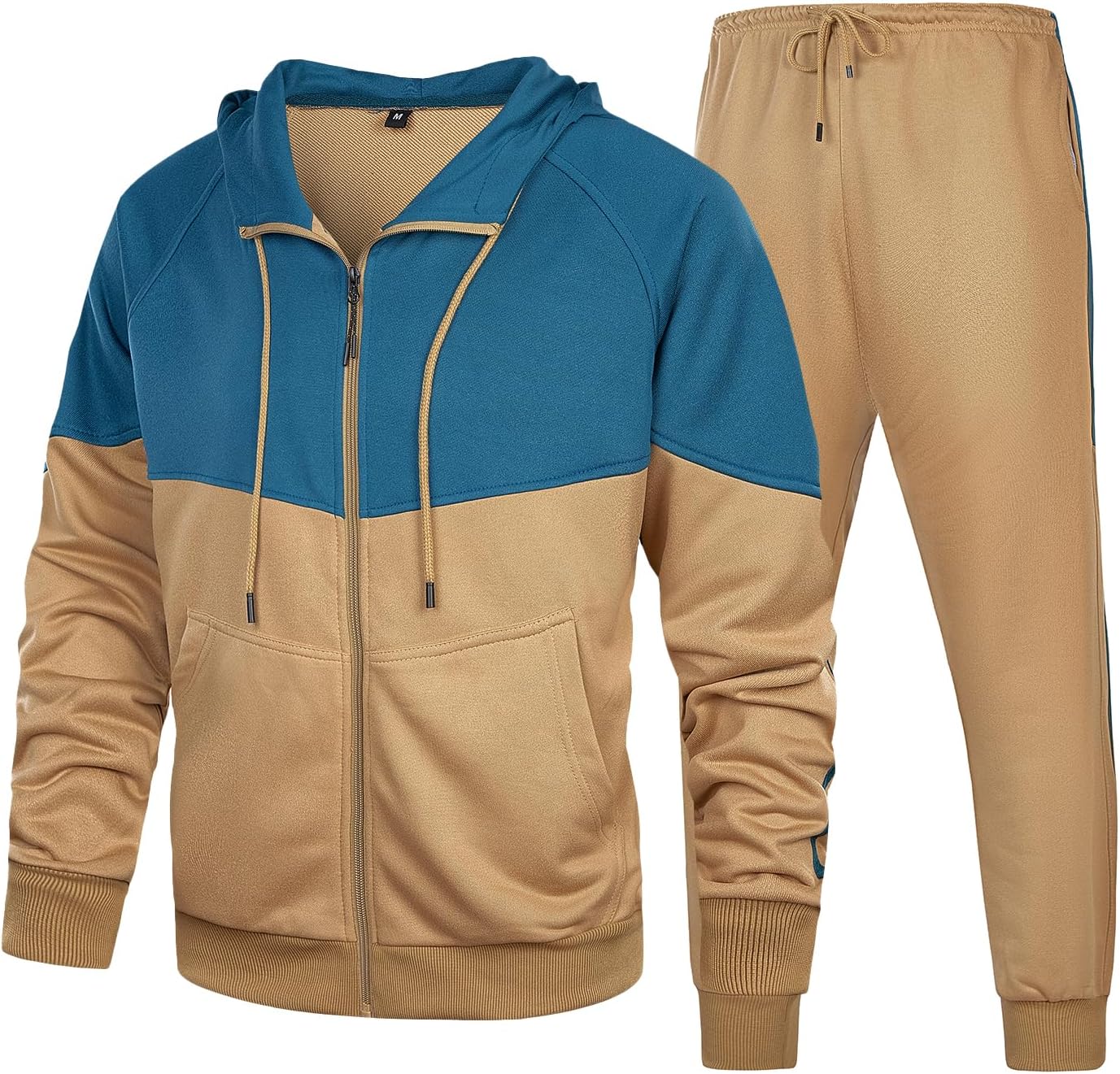 Men's Hooded Athletic Tracksuit for Comfort and Style