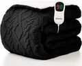Heated Electric Blanket Full Size 72x84 - Soft Sherpa Comfort