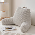 Blissful Diary Reading Pillow Backrest with Arms and Pockets