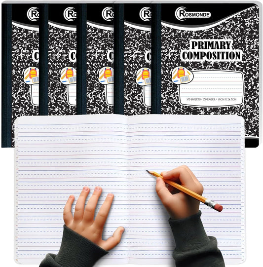 Rosmonde Primary Composition Notebooks - Encourage Creative Writing!
