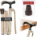 Merry Sticks Lightweight Foldable Walking Cane Vintage Paisley