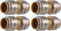 SharkBite Max 3/4 Inch Coupling Pack of 4 - Fast Push-to-Connect