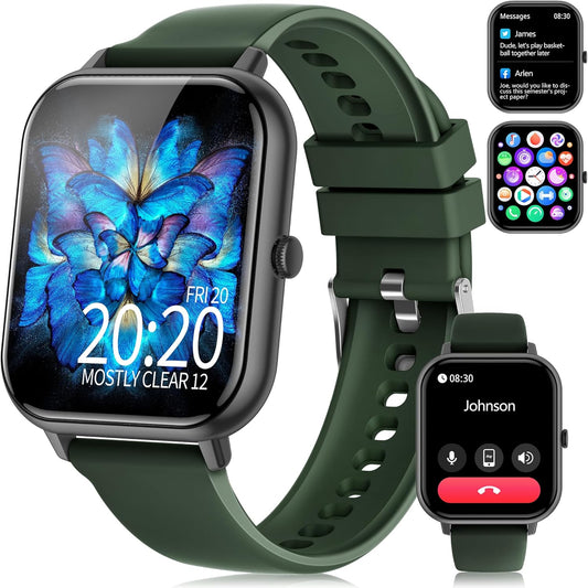 RLQA Smartwatch - Answer Calls, Monitor Health, 120+ Sports Modes