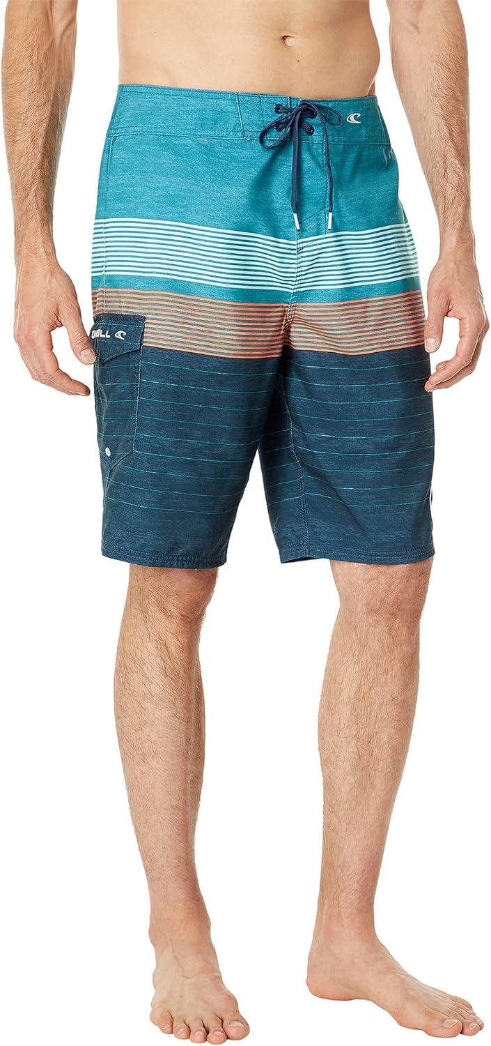O'NEILL Men's 21 Inch Geo Print Boardshorts for Ultimate Comfort