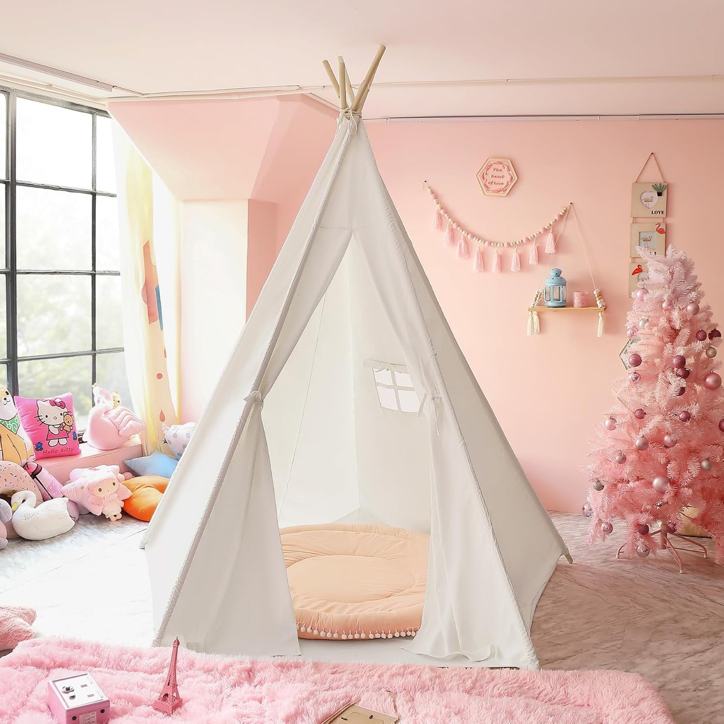 CO-Z 85 H Large Teepee Tent: Fun for All Ages!
