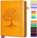Vintage Leather Journal A5 - 300 Page Numbered Lined Notebook