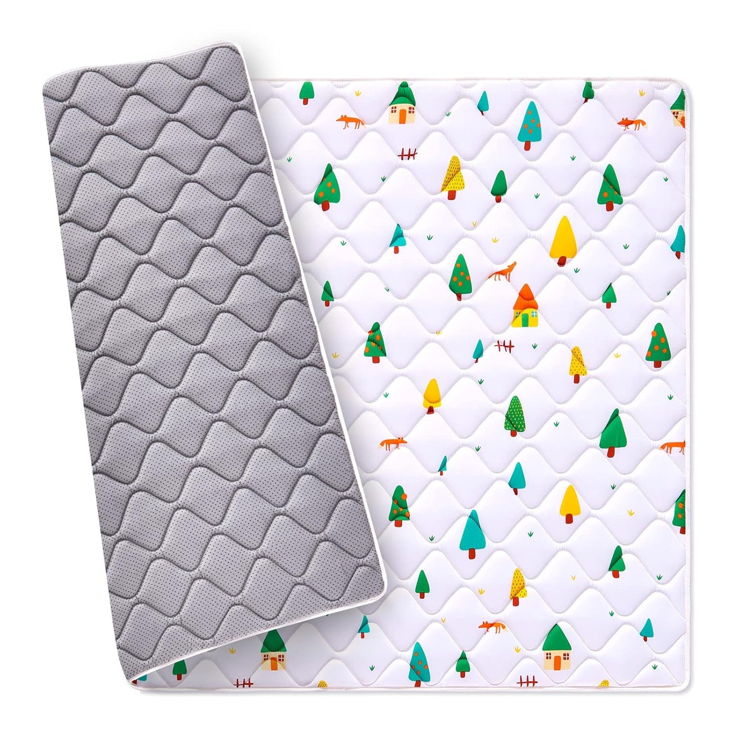 Soft Thick Baby Play Mat - 50 X 50 - Machine Washable