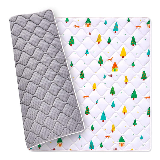 Soft Thick Baby Play Mat - 50 X 50 - Machine Washable