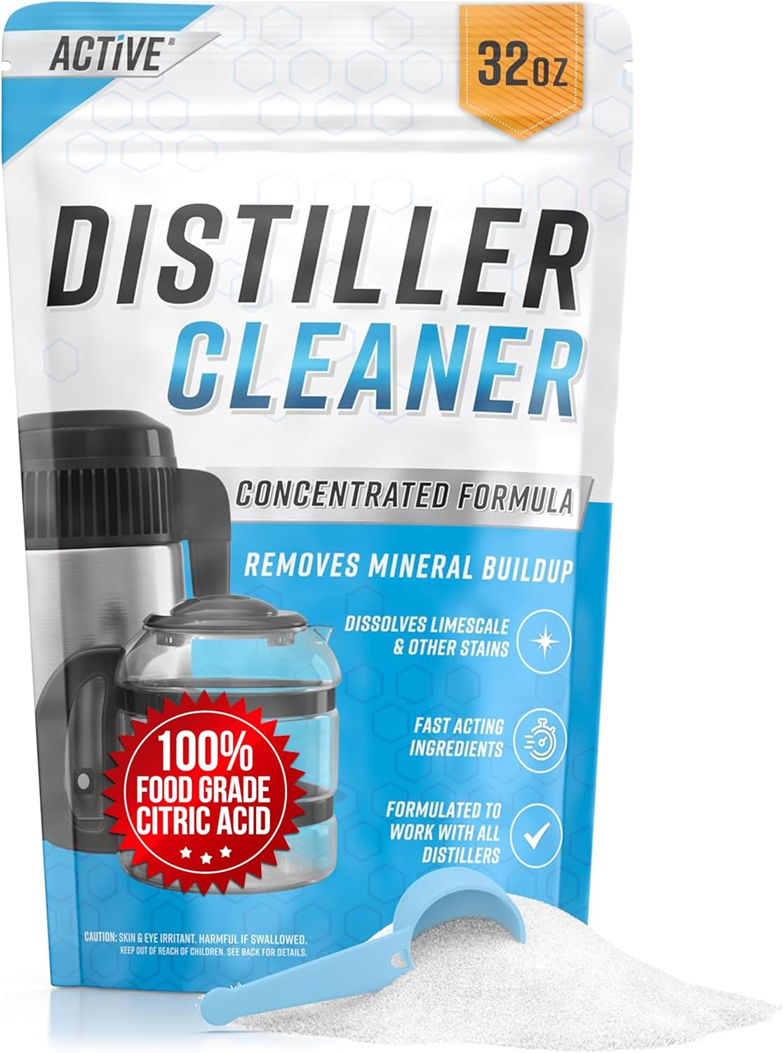 Pure Citric Acid Cleaner - 2 lb Bulk Descale