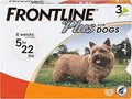 FRONTLINE Plus for Dogs Flea and Tick Treatment (Small Dog)