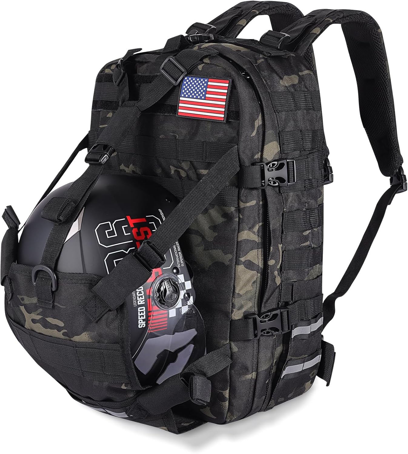 Motorcycle Cycling Helmet Backpack for Outdoor Adventures