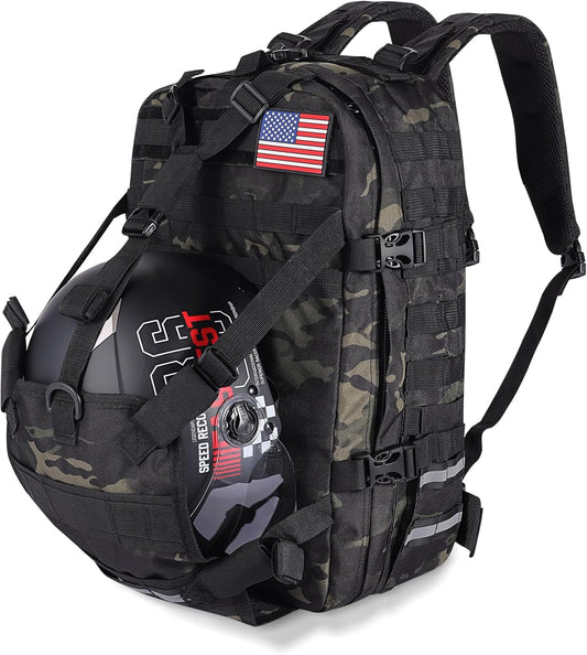 Motorcycle Cycling Helmet Backpack for Outdoor Adventures