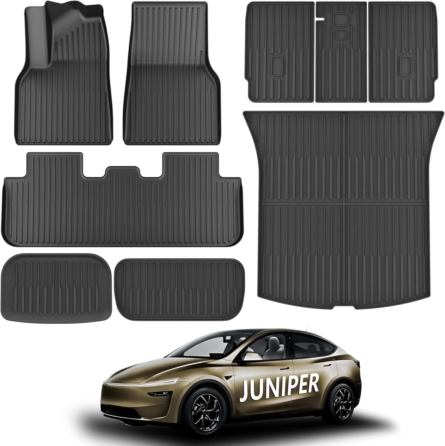 Floor Mats Trunk Mat for 2025 2026 Tesla Model Y Juniper
