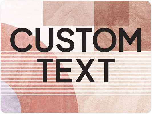 Custom Street Sign with 11 Font Colors and 22 Sizes Available