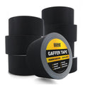 Lockport Black Gaffers Tape 3 in x 30 Yards - 8 Pack Pro Gaff Tape