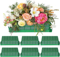 Floral Foam Cage Rectangle 6PCS - Wet/Dry Foam for Arrangements