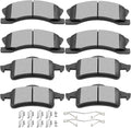 SCITOO Ceramic Brake Pads Front Rear Kit for 1999-2004 Jeep Grand