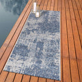 2 ft 2 in x 7 ft 7 in Outdoor Runner Rug - Washable Patio Runner