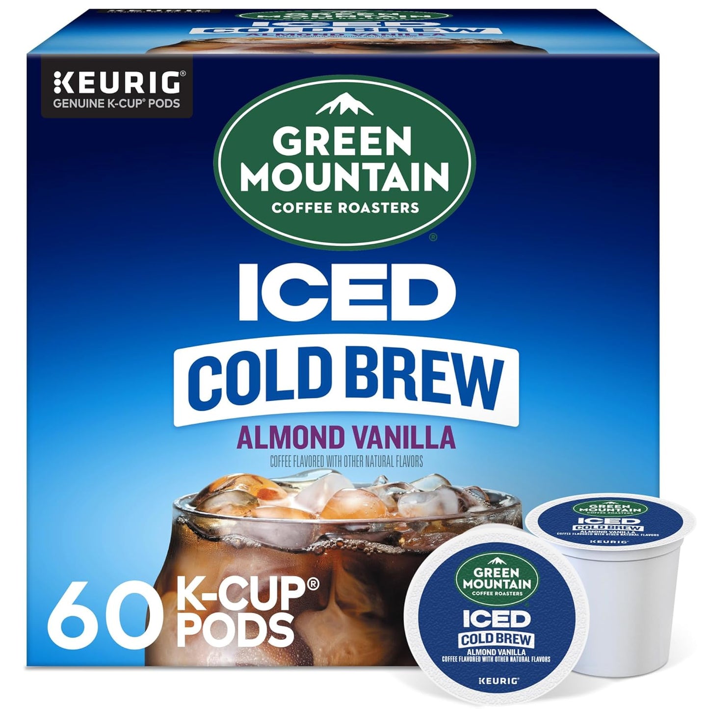 Green Mountain Coffee Roasters Almond Vanilla Iced Cold Brew Pods