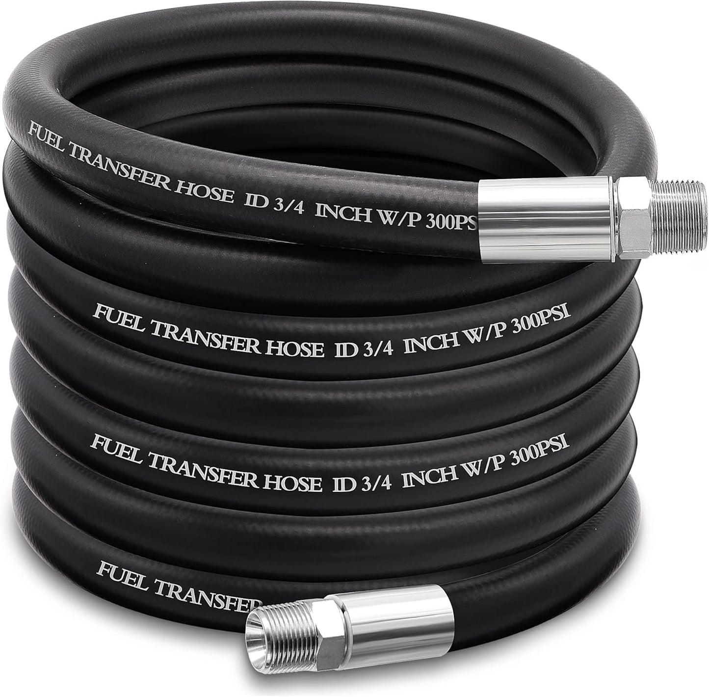 3/4in Fuel Transfer Hose 20FT for Gasoline and Diesel Use