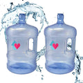 LavoHome 5 Gallon Water Bottle with Easy Grip Handle for Camping